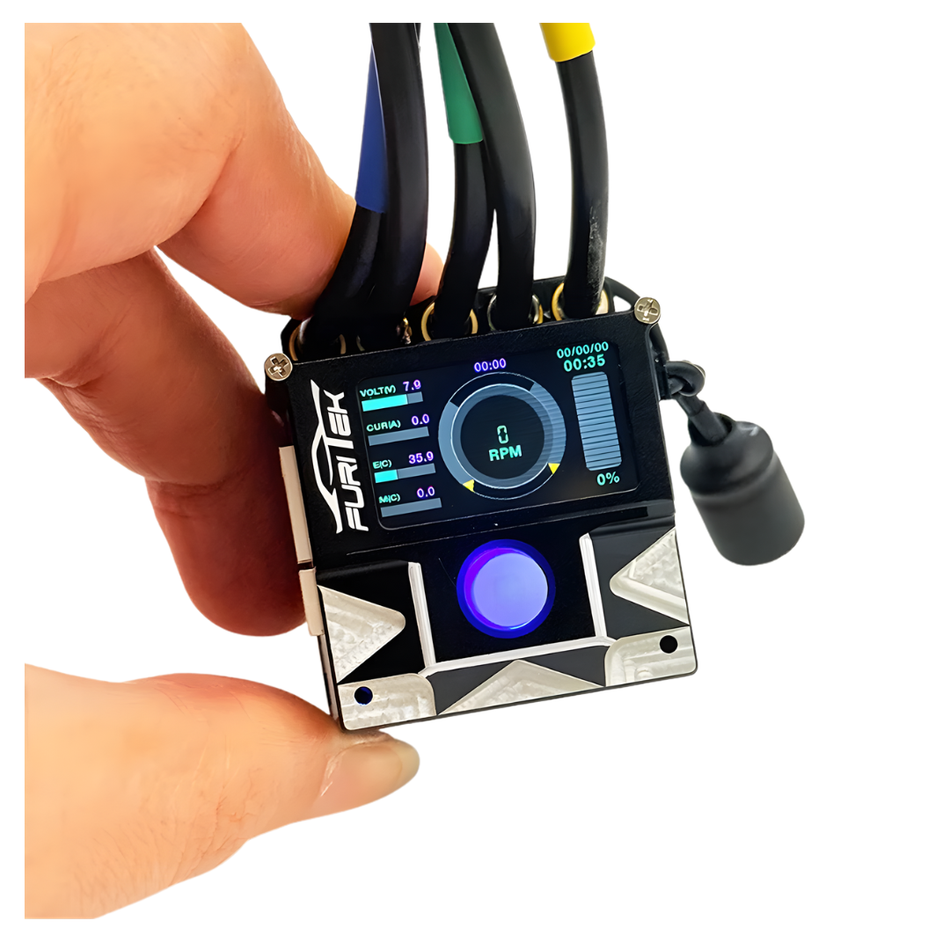 Furitek SlideTech PRO ESC Black Suits 1/10 Drift and Stock Racing 2700