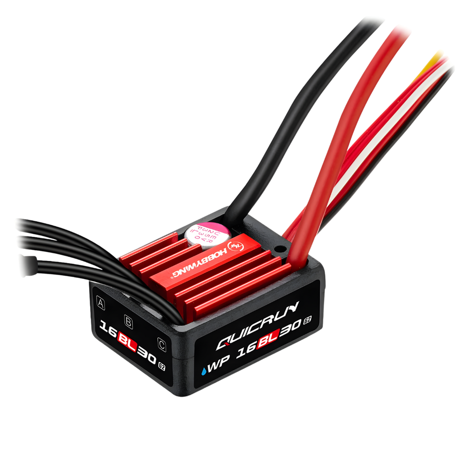 Hobbywing QuicRun WP16BL30 G2 30A Waterproof Brushless ESC 2–3S 30110001