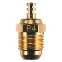 OS Engines P4 Gold Plated Turbo Glow Plug Super Hot Suits .18–.28 Engines