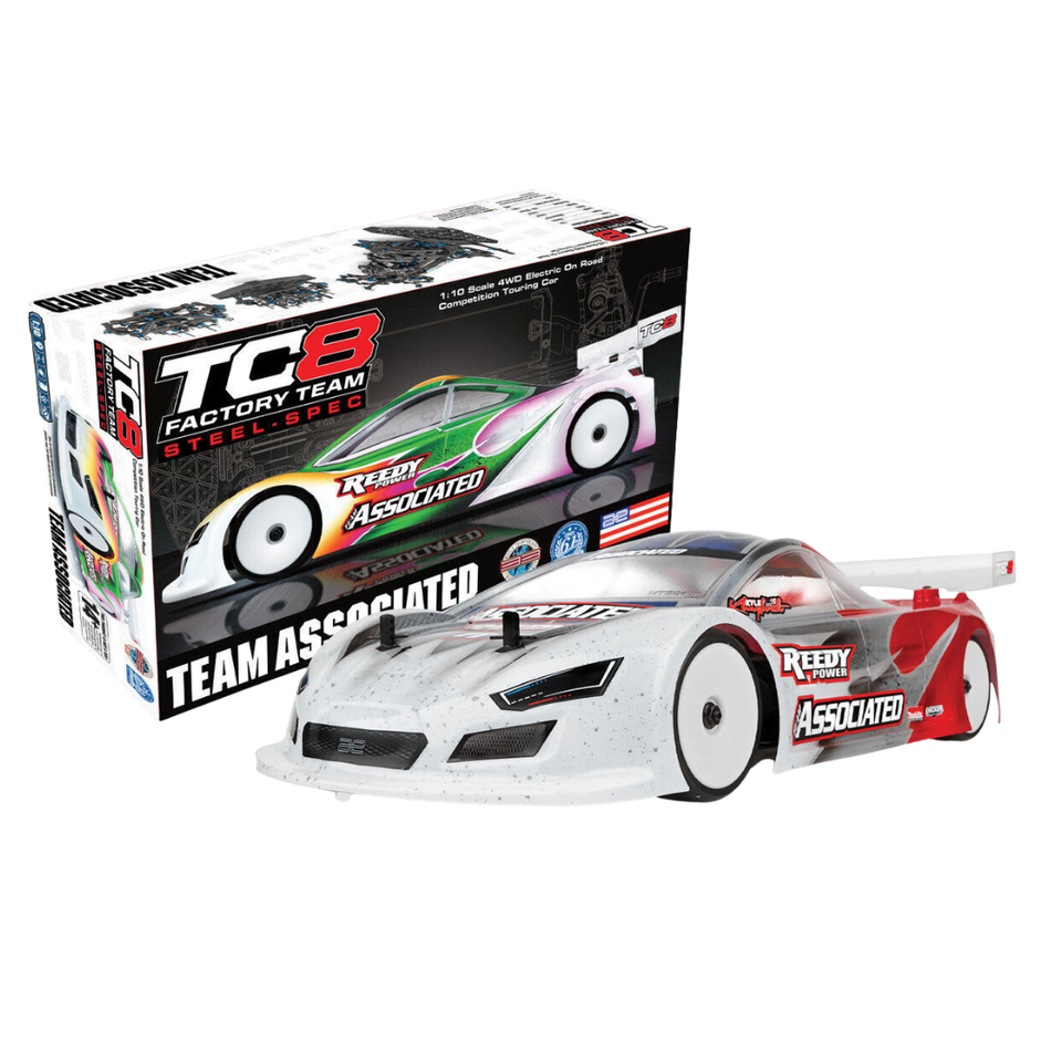 TEAM ASSOCIATED RC10TC8 Steel Spec 1/10 4WD Electric Touring Car Kit