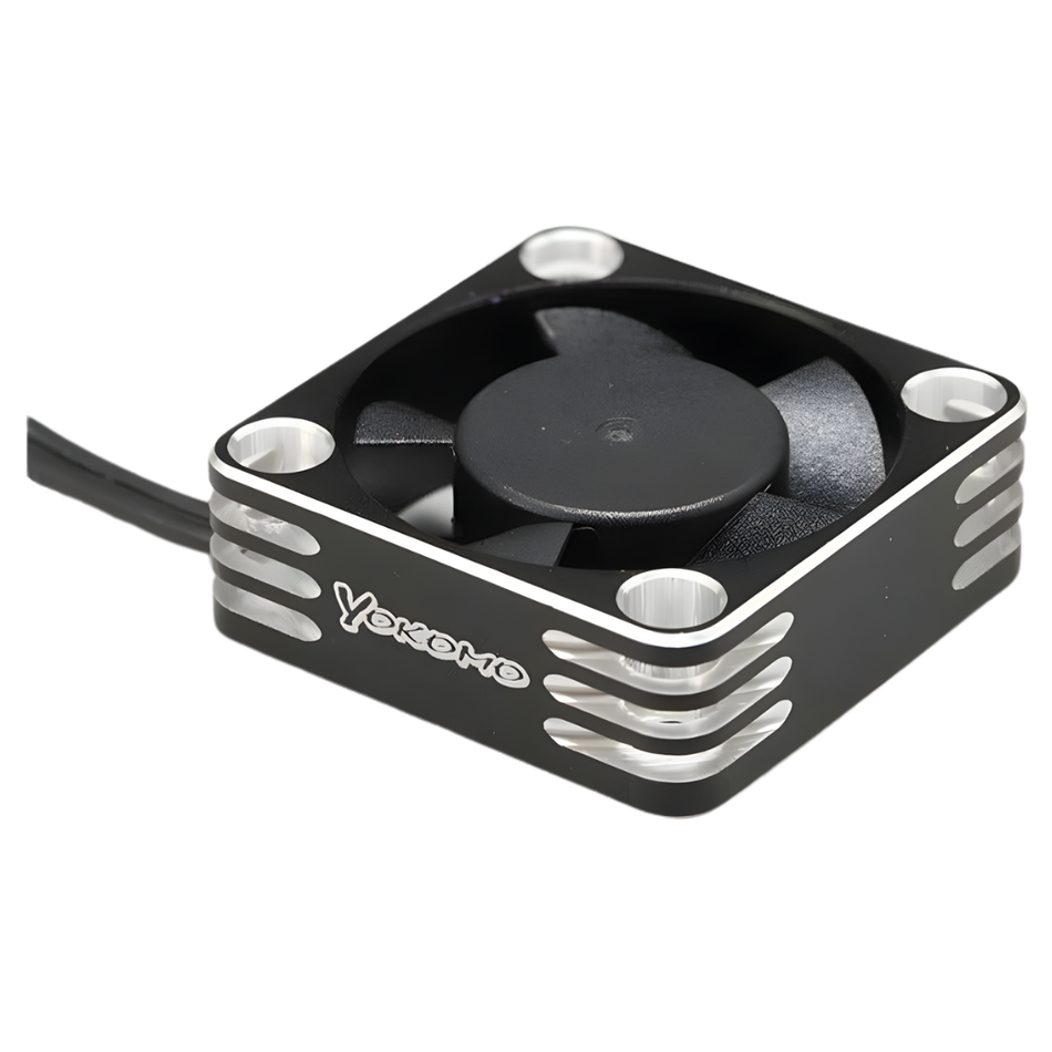 YOKOMO Aluminumflame Cooling Fan 30mm Silver Y-D-CFSA