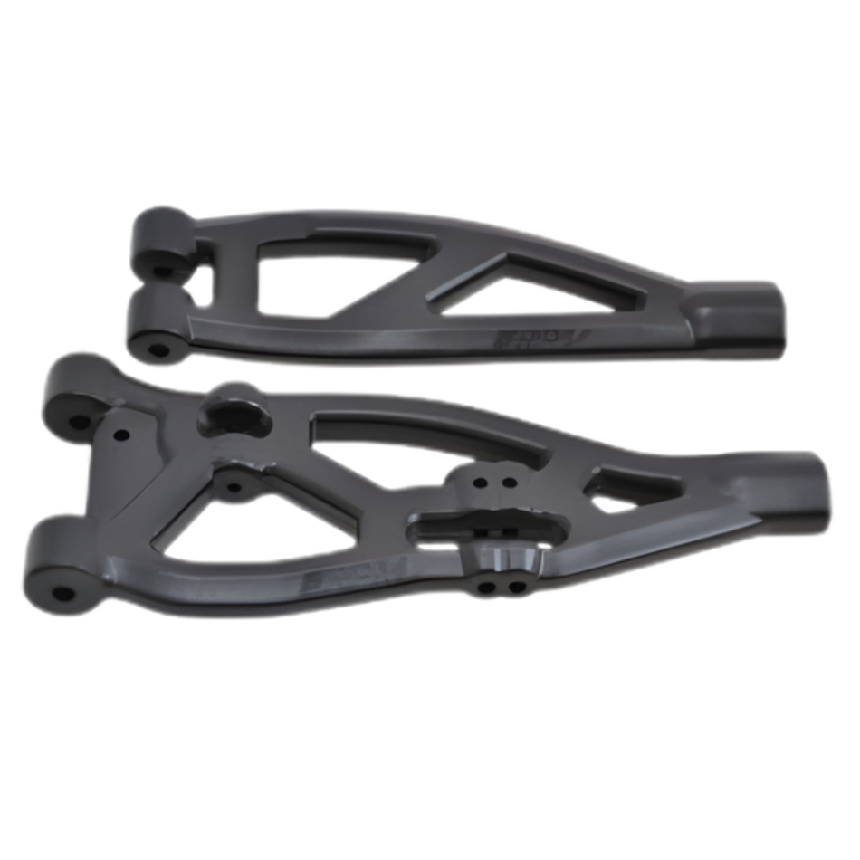 RPM Front Upper and Lower A-Arms Black Suits ARRMA Kraton Talion RPM81482