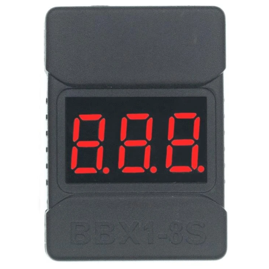 1-8s LiPo Voltage Checker w/ Low Voltage Safety Alarm Buzzer Speaker – OZRC