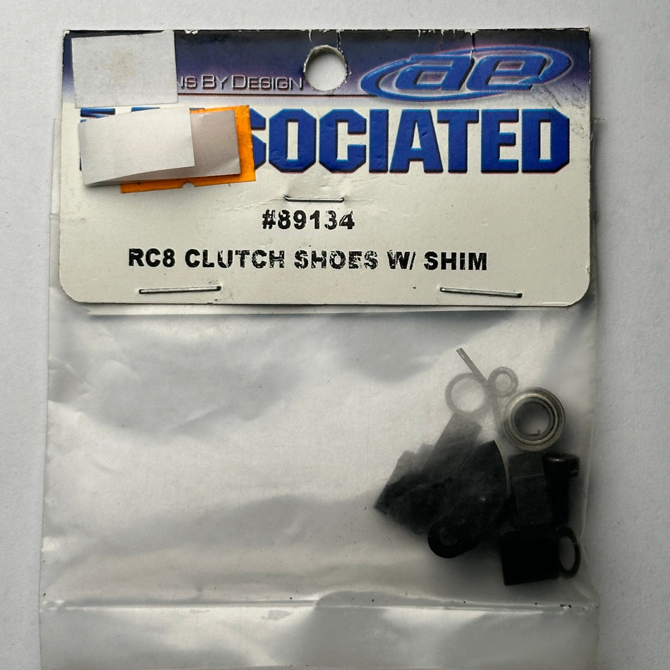 Team Associated 89134 RC8 Clutch Shoes w/ Shim Nitro Part [Scratch & Dent]