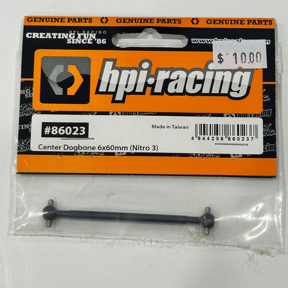 HPI 86023 Nitro 3 Centre Dogbone 6x60mm [Scratch & Dent]