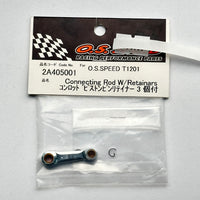 O.S. Speed Connecting Rod w/ Retainers T1201 2A405001 Nitro Part [Scratch & Dent]