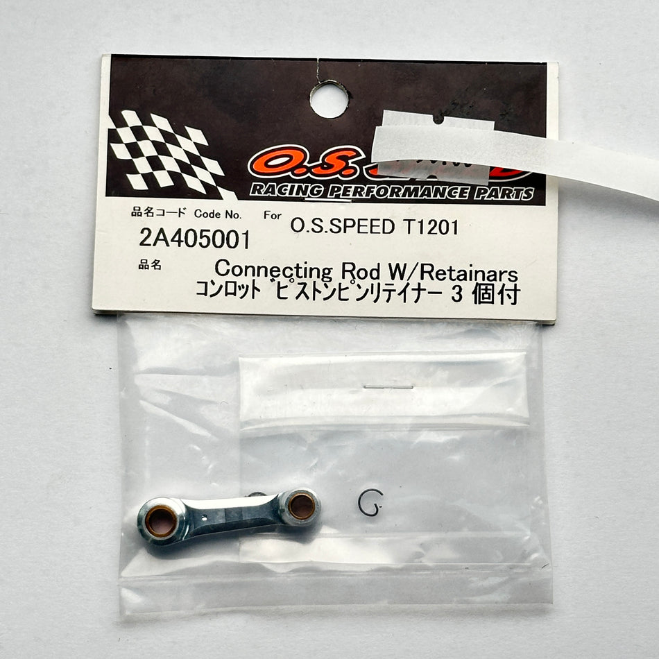 O.S. Speed Connecting Rod w/ Retainers T1201 2A405001 Nitro Part [Scratch & Dent]