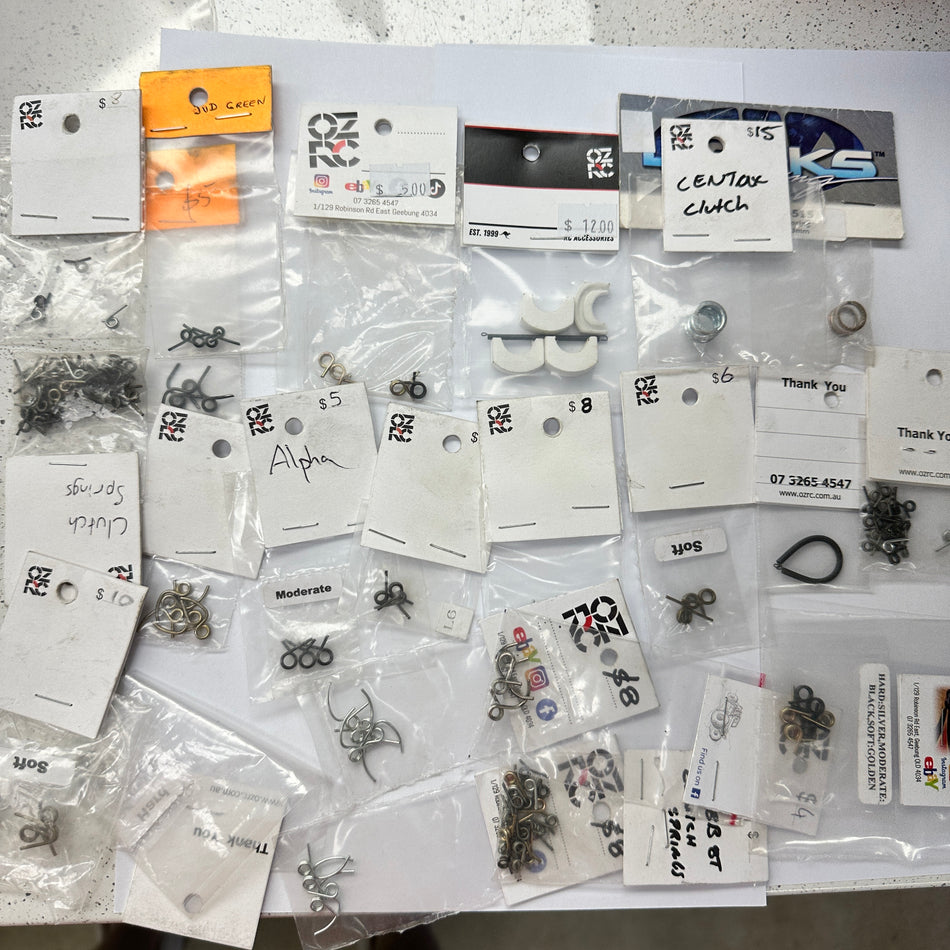 BUNDLE 1/8 Clutch Shoe Springs Nitro Part [Scratch & Dent]