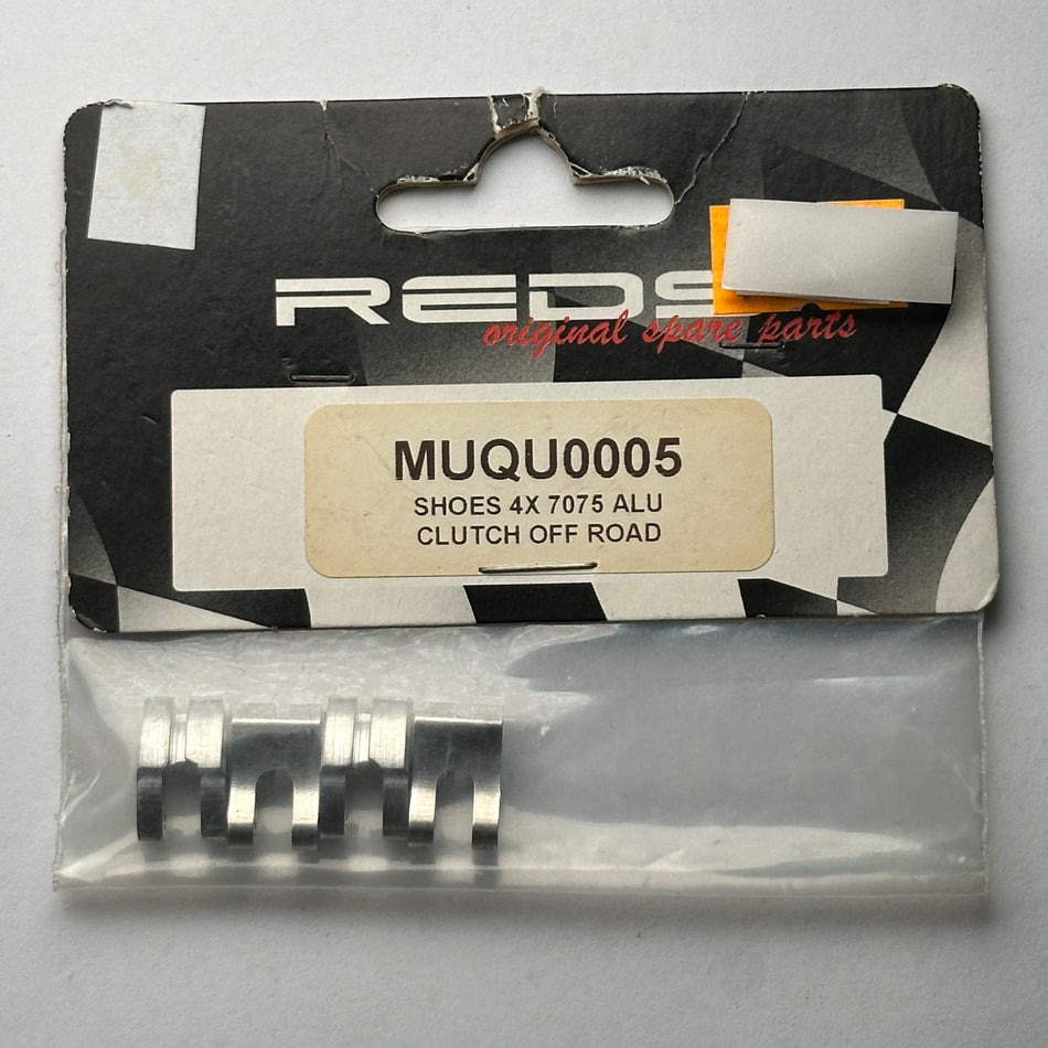 Reds MUQU0005 Clutch Shoes 4pcs Alloy Nitro Part [Scratch & Dent]