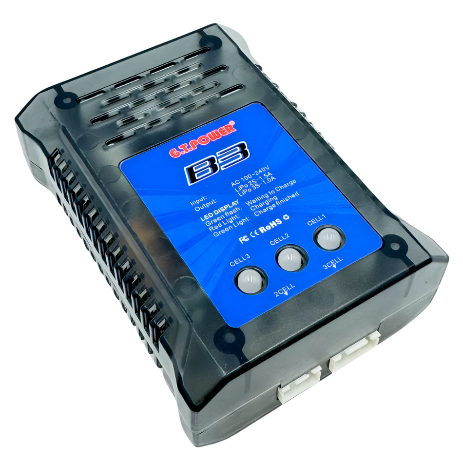 GT Power GT-B3 240V LiPo Balance Charger 2–3S GT-B3