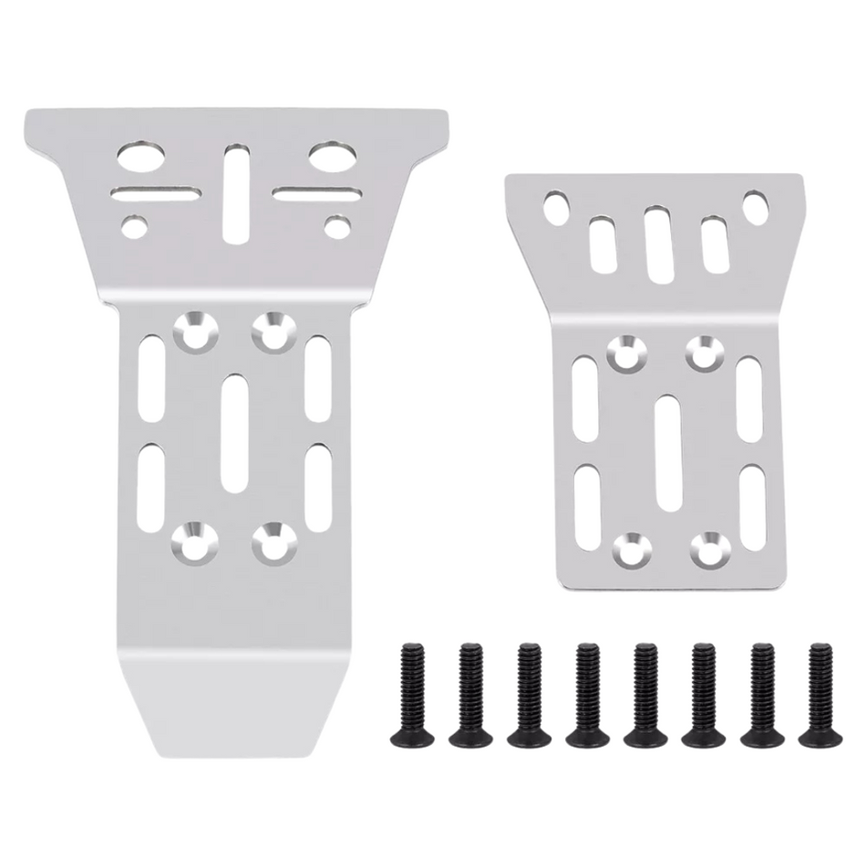 OZRC 2x Chassis Armor Protection Plate Skid Plate for Arrma 1/14 Mojave GROM 98765