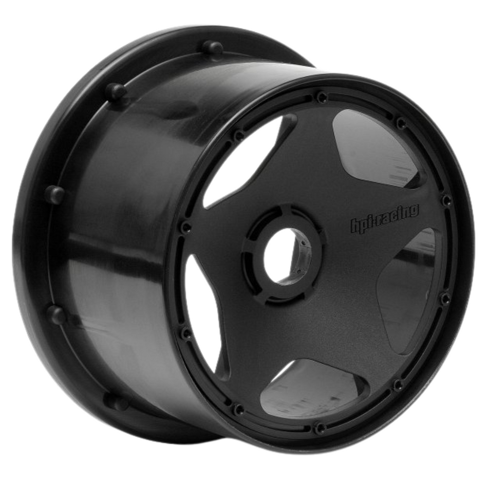HPI Super Star Wheel 120x75mm Rear 5B Black 3226