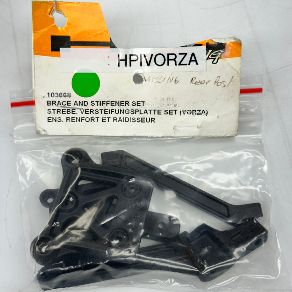 HPI 103668 Vorza Flux Brace and Stiffener Set [Scratch & Dent]