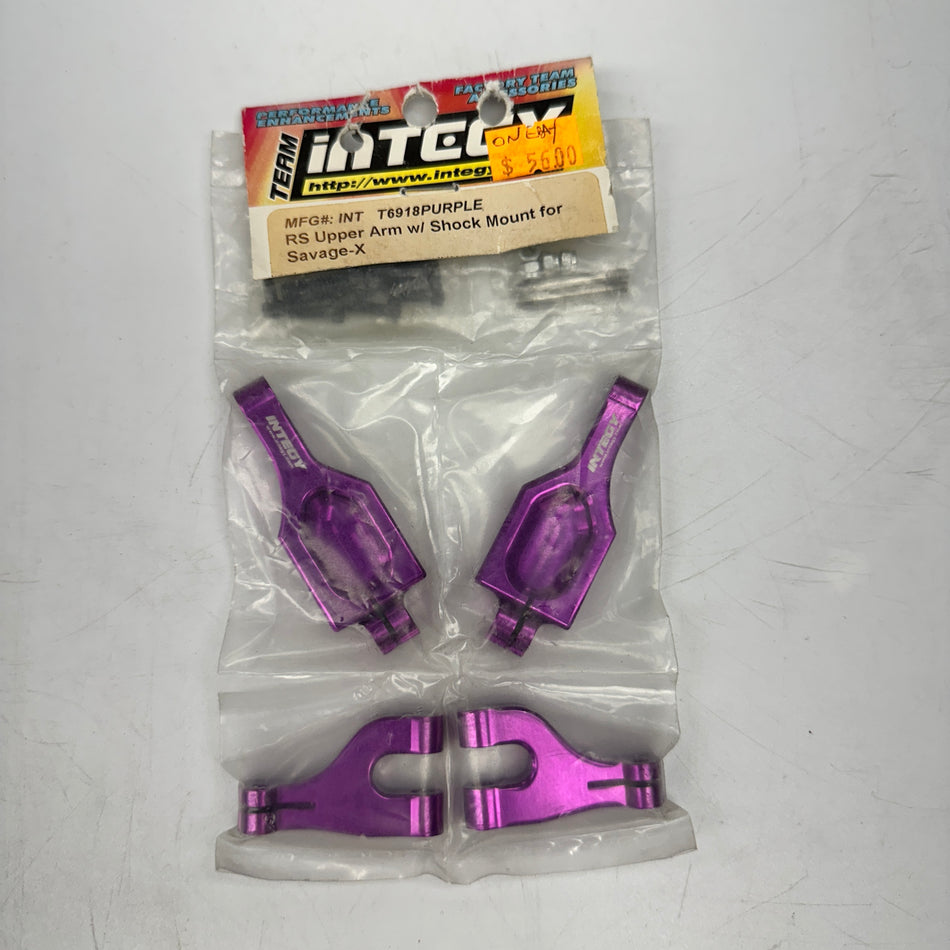 Integy T6918 HPI Savage X Upper Arms w/ Shock mounts [Scratch & Dent]