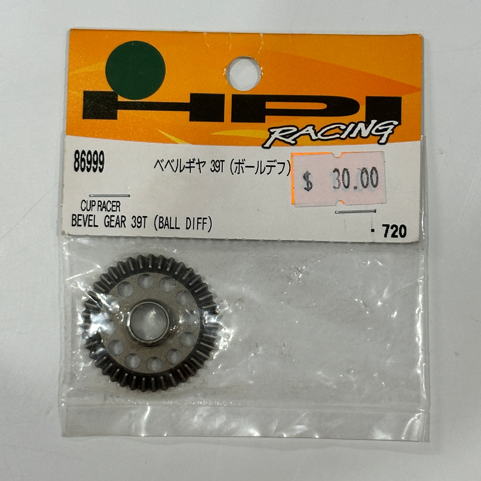 HPI 86999 Cup Racer Bevel Gear 39T Ball Diff [Scratch & Dent]