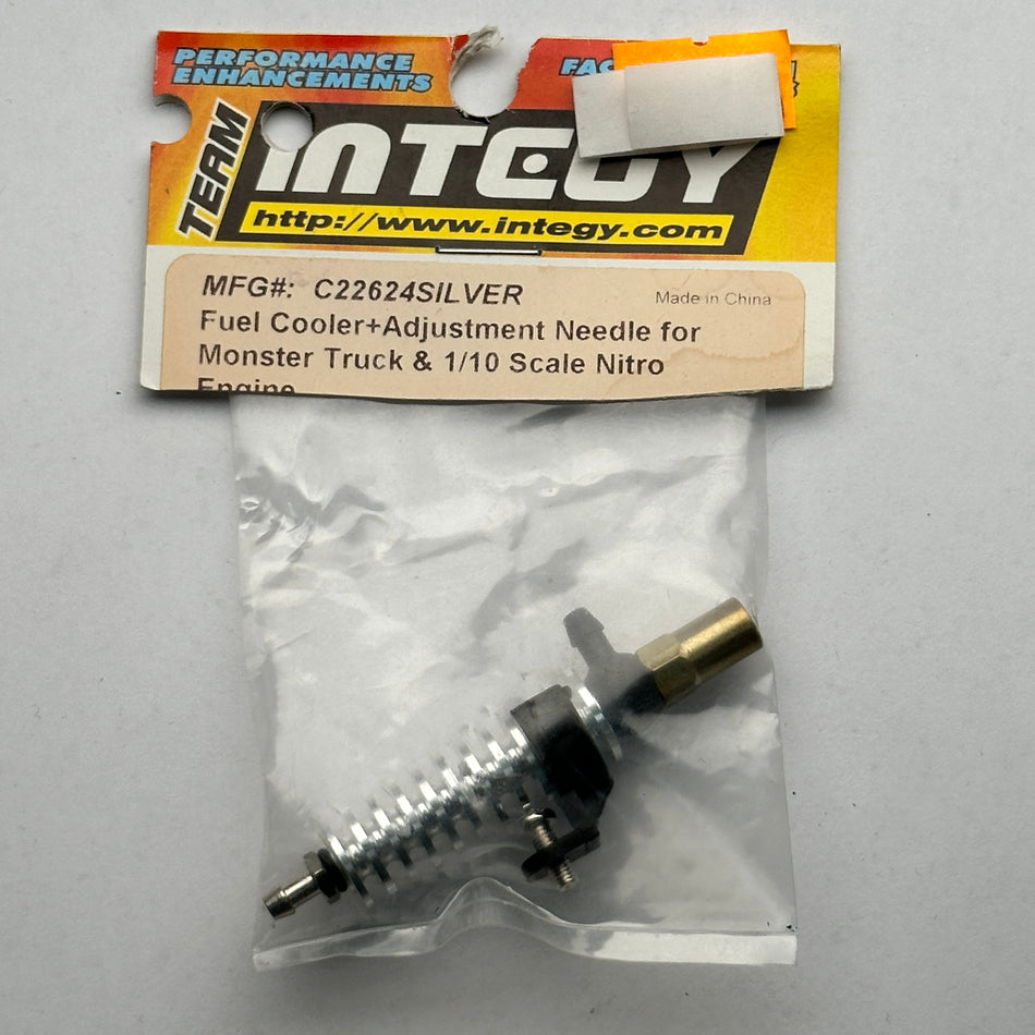 Integy C22624SILVER Fuel Cooler Adjust Needle Nitro Part [Scratch & Dent]