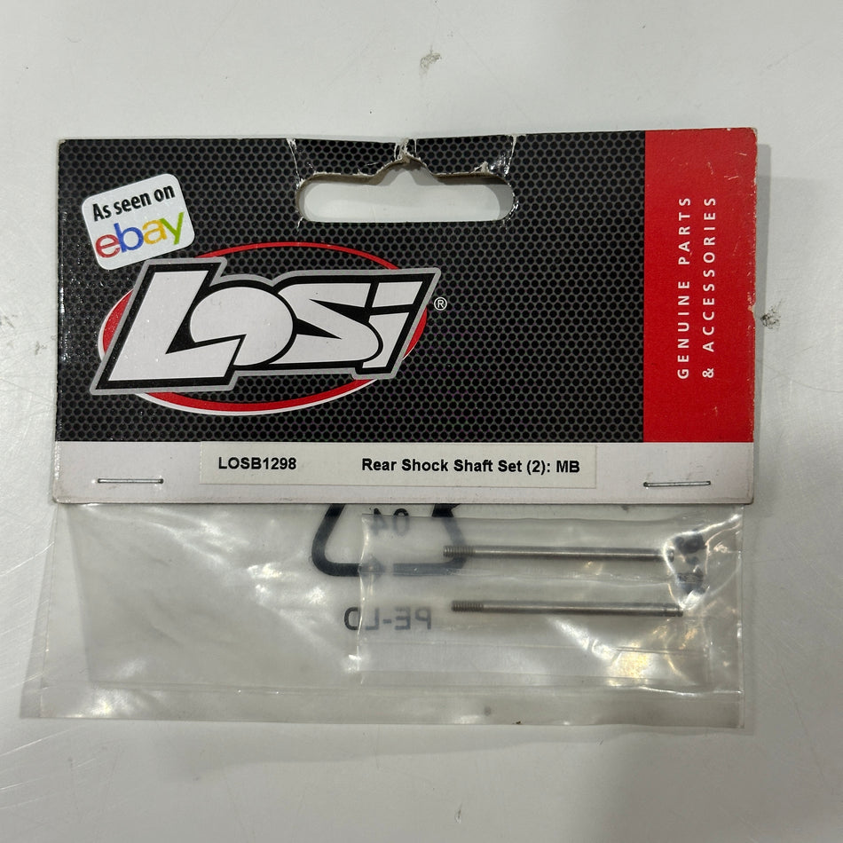 LOSI LOSB1298 Mini B Rear Shock Shaft Set 2pcs [Clearance Stock]