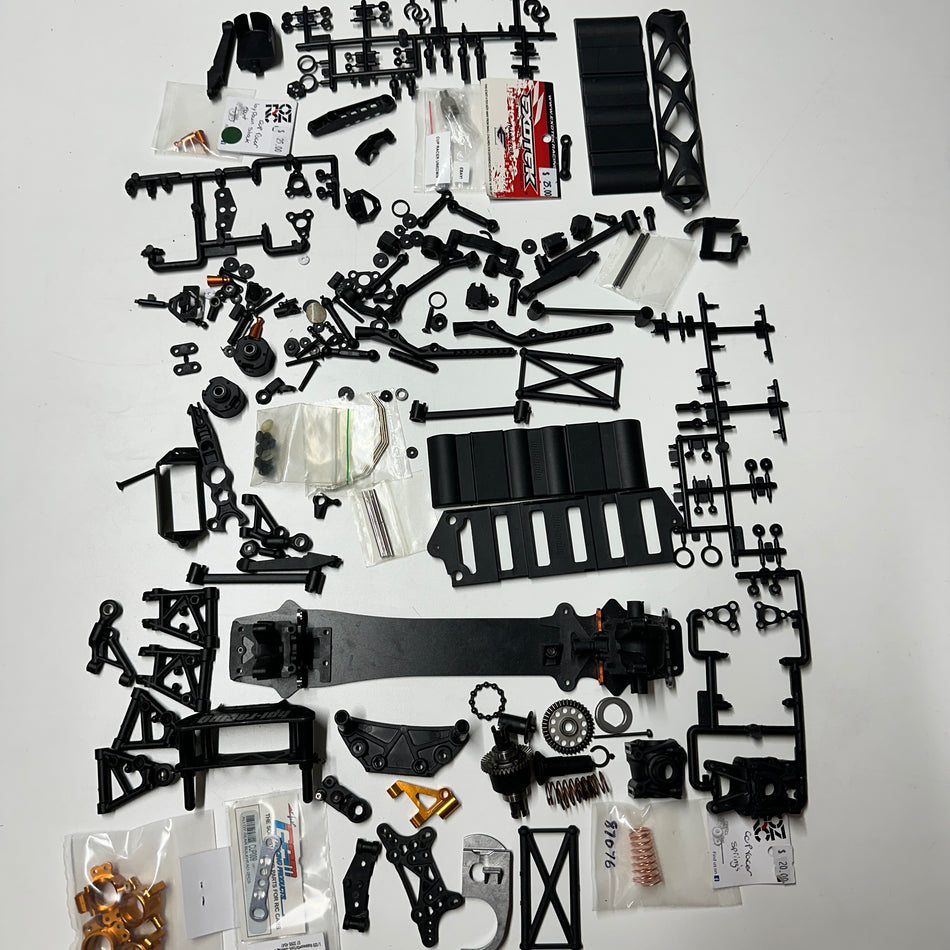 BUNDLE 2 HPI Cup Racer Parts Tree Towers Hex Gears Posts & More [Scratch & Dent]