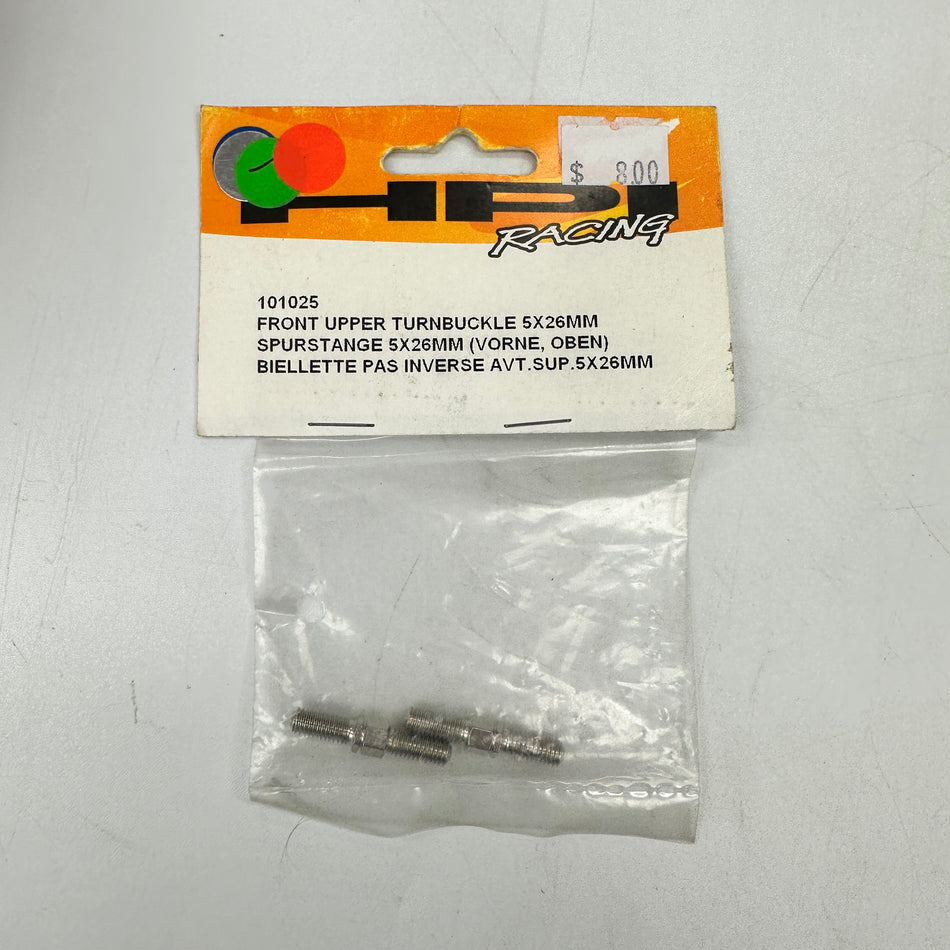 HPI 101025 Front Upper Turnbuckle 5x26mm [Scratch & Dent]