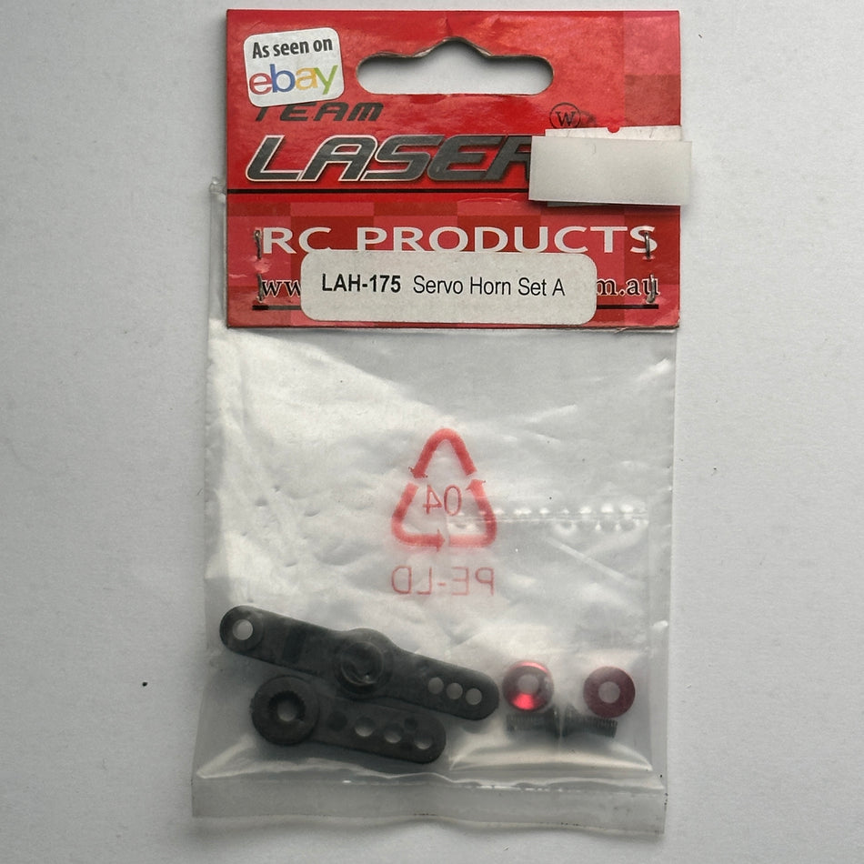 Team Laser LAH-175 Servo Horn Set A Nitro Part [Scratch & Dent]