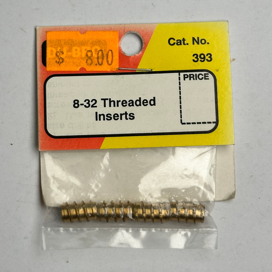 Dubro 393 8-32 Threaded Inserts Nitro Part [Scratch & Dent]