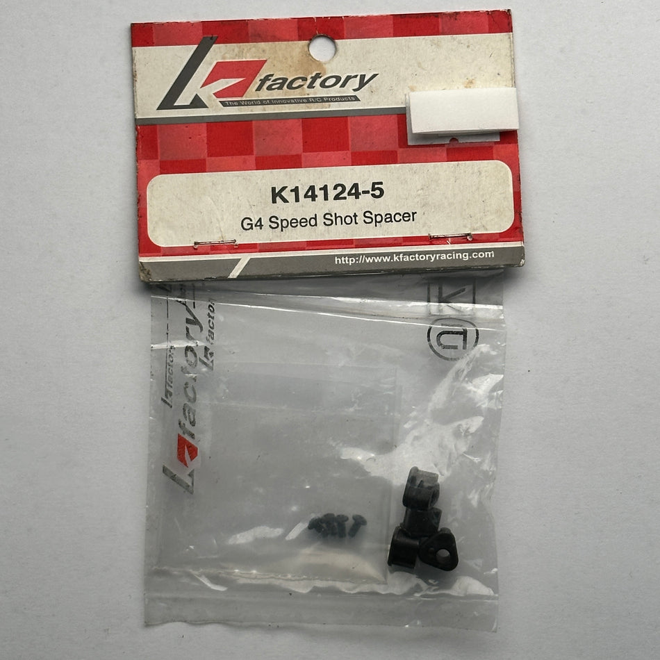 K Factory K14124-5 G4 Speed Shot Spacer Nitro Part [Scratch & Dent]