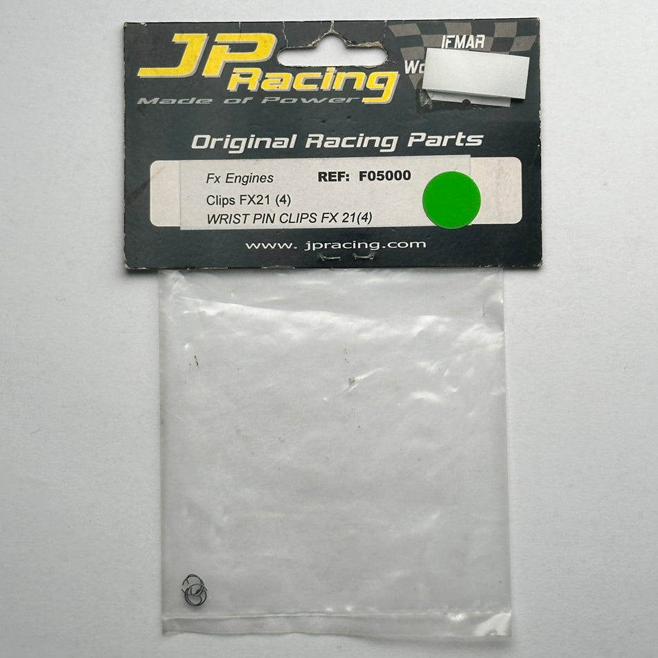 JP Racing F05000 FX Engine Clips FX21 4pcs Nitro Part [Scratch & Dent]