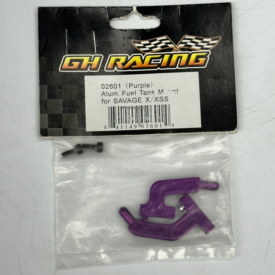 GH Racing 02601 Alloy Fuel Tank Mount HPI Savage X XSS [Scratch & Dent]