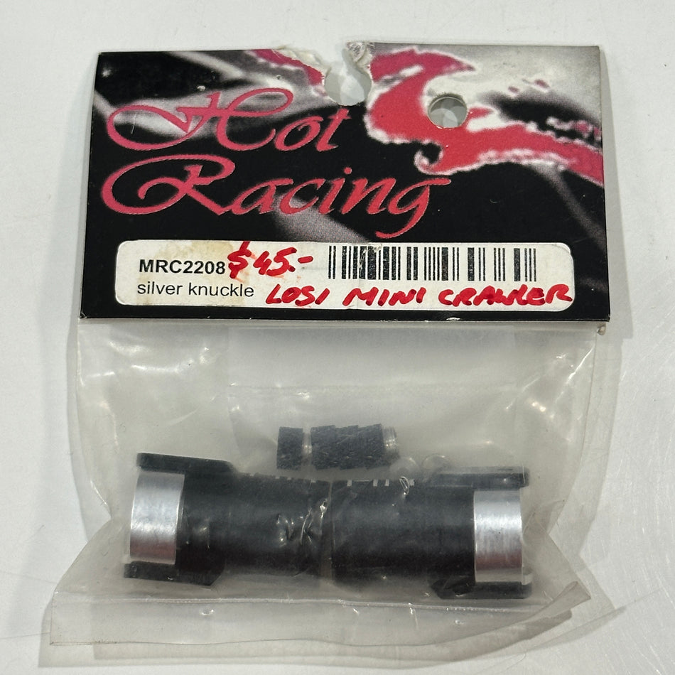 Hot Racing MRC2208 Losi Mini Crawler Silver Knuckles [Scratch & Dent]