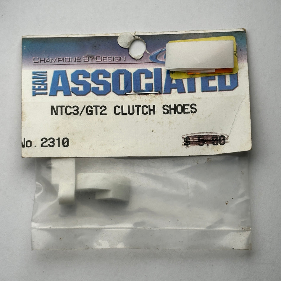 Team Associated 2310 NTC3 GT2 Clutch Shoes Nitro Part [Scratch & Dent]