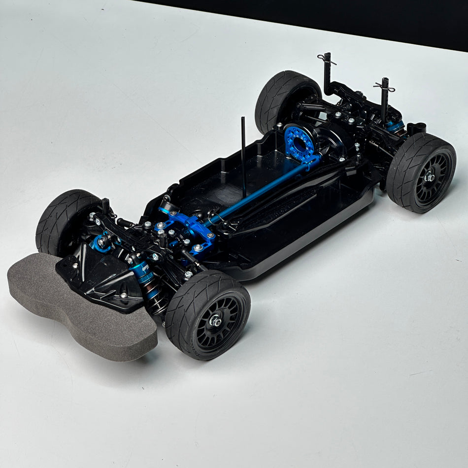 Tamiya TT02 Rolling Chassis Pre Built w/ Upgrades [OZRC QR001 Scratch & Dent]