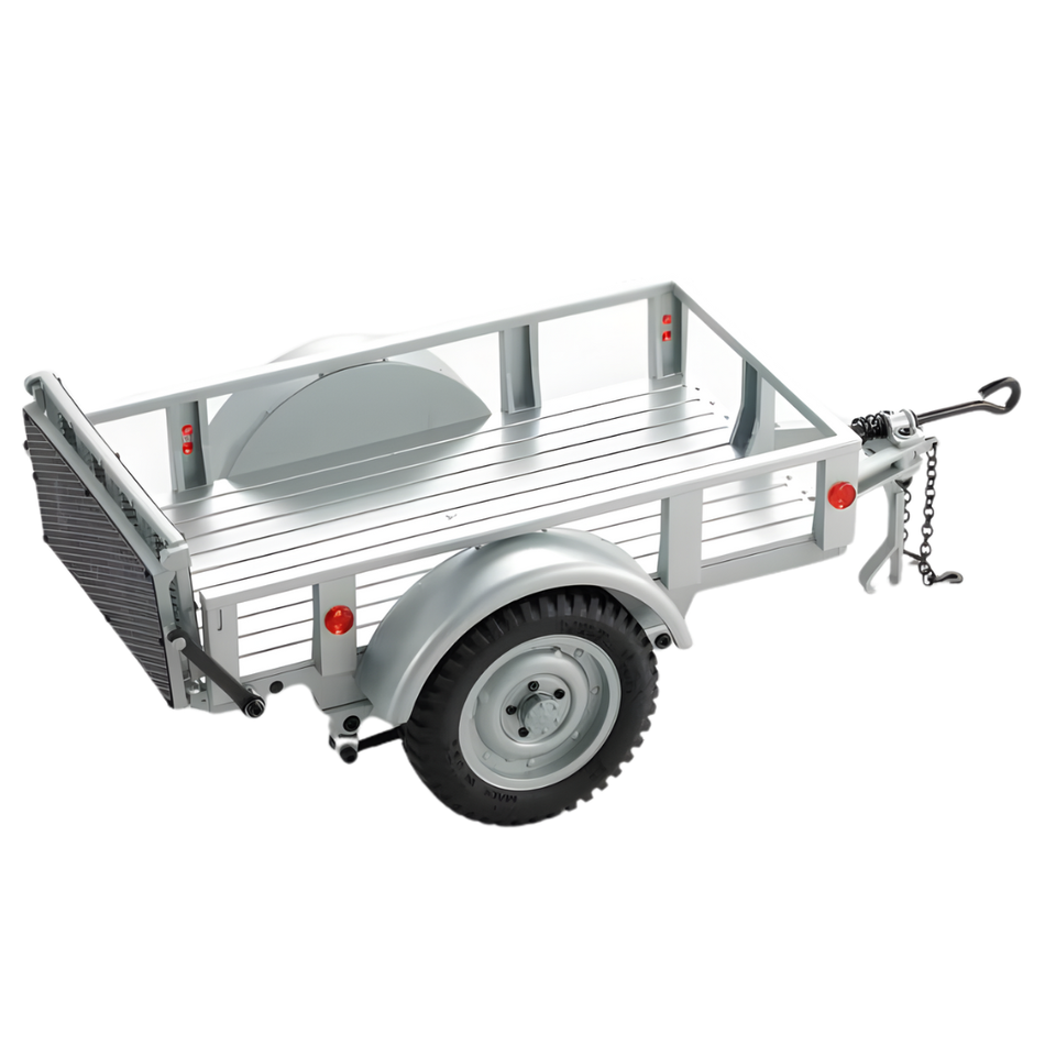 FMS C3307 1/18 1/12 Utility Trailer B Grey C3307