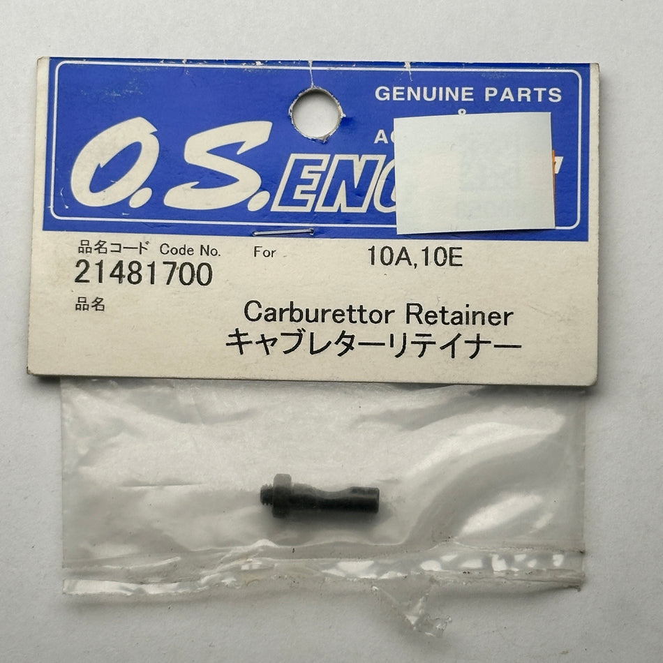 O.S. 21481700 Carburettor Retainer for 10A 10E Nitro Part [Scratch & Dent]