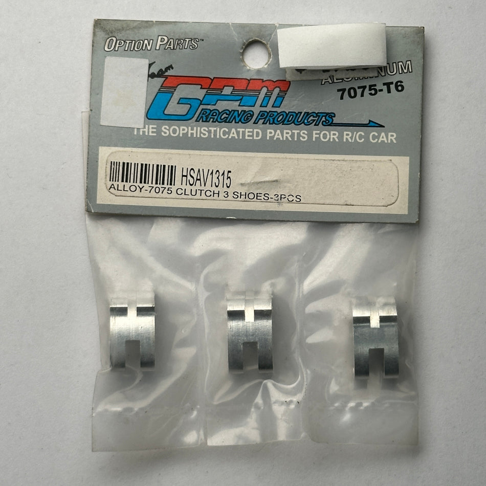GPM HSAV1315 Alloy 7075 Clutch 3 Shoes 3pcs Nitro Part [Scratch & Dent]