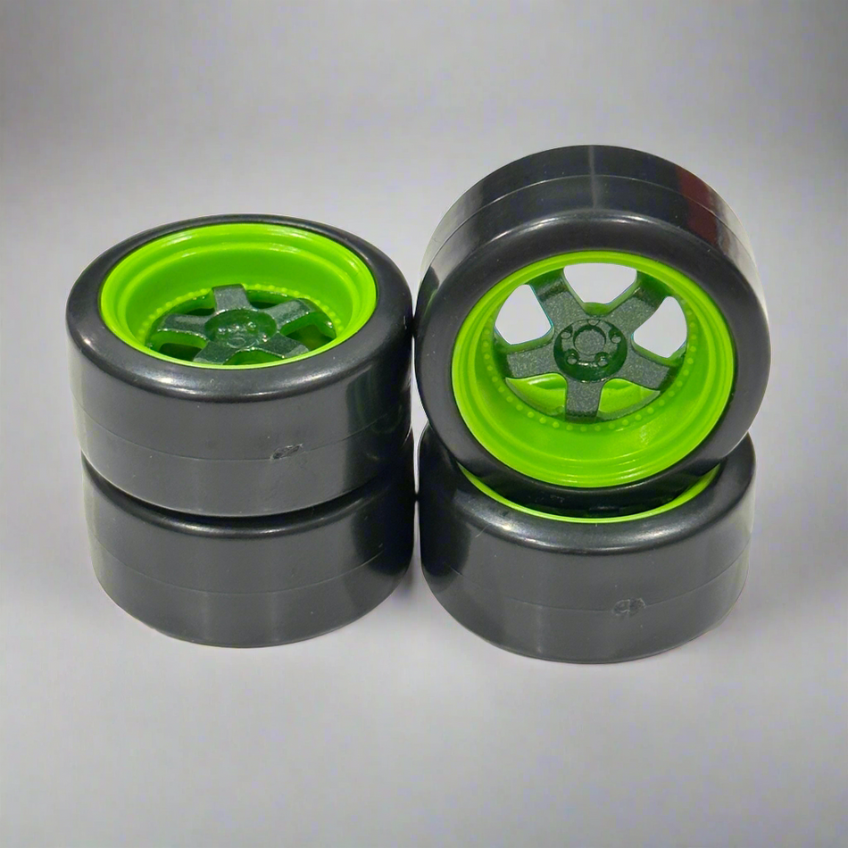 HPI Drift Wheels MICRO RS4 1969 FORD MUSTANG 4pcs [Scratch & Dent]