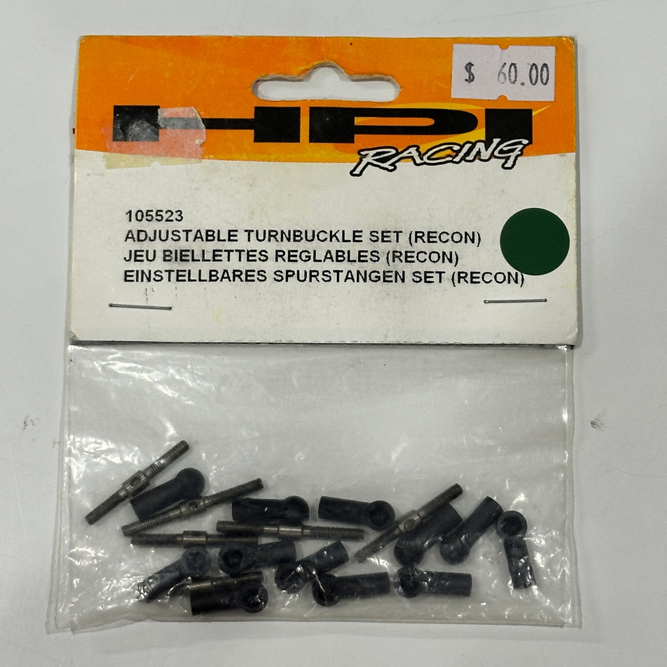 HPI 105523 Cup Racer Adjustable Turnbuckle Set [Scratch & Dent]