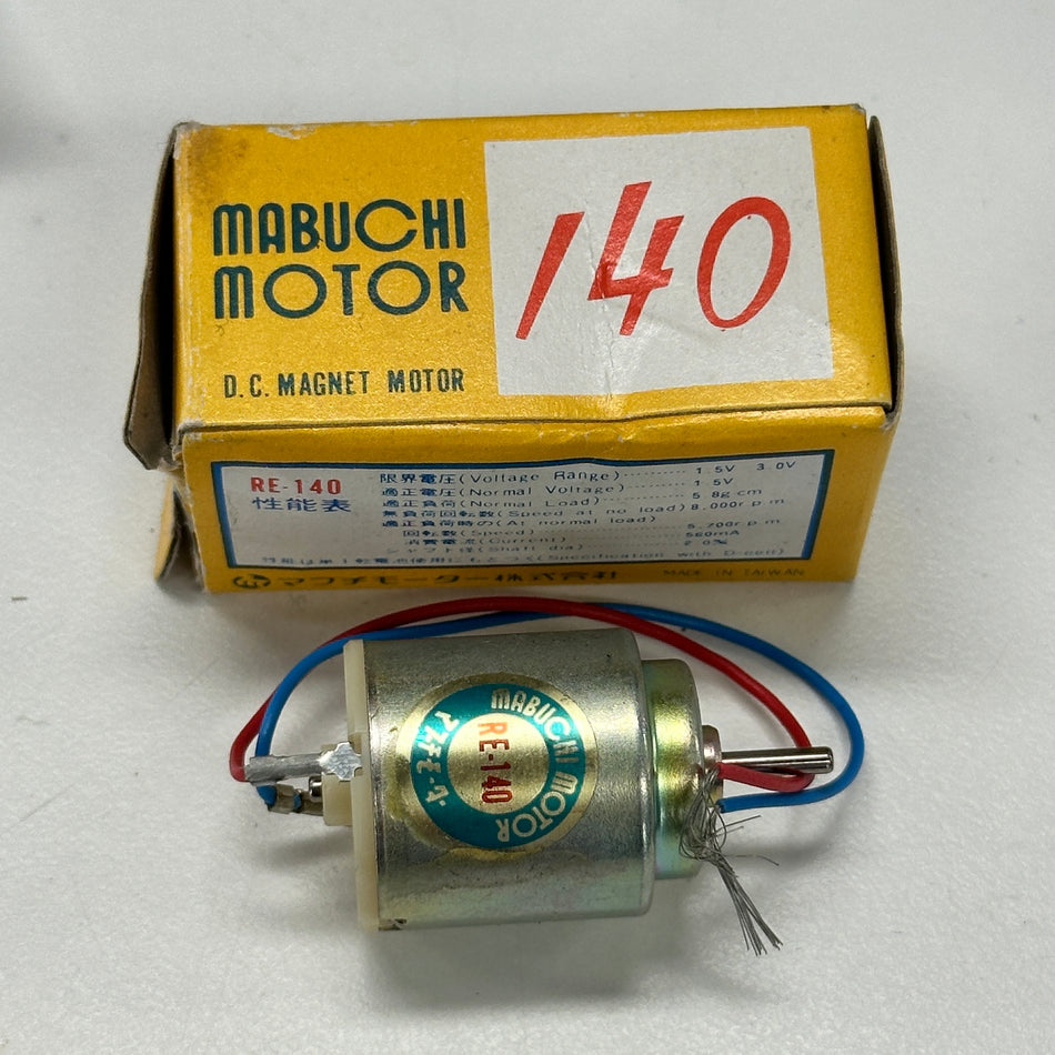 2x Mabuchi 140 Motor 1.5-3v 8000rpm [QE022 Scratch & Dent]