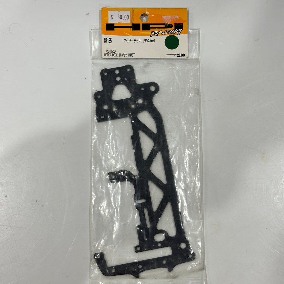 HPI 87185 Cup Racer Upper Deck FRP 2.0mm [Scratch & Dent]