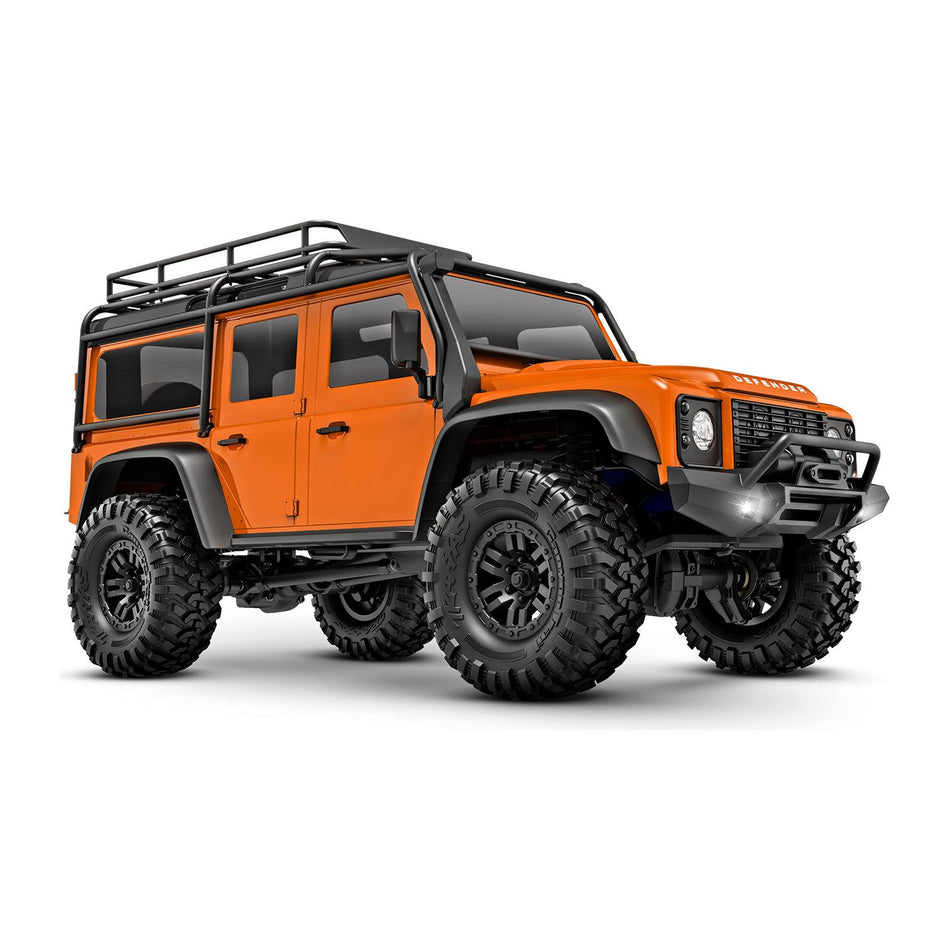 Traxxas TRX-4M 1/18 Land Rover Defender RTR Orange Off Road RC Crawler 97054-1