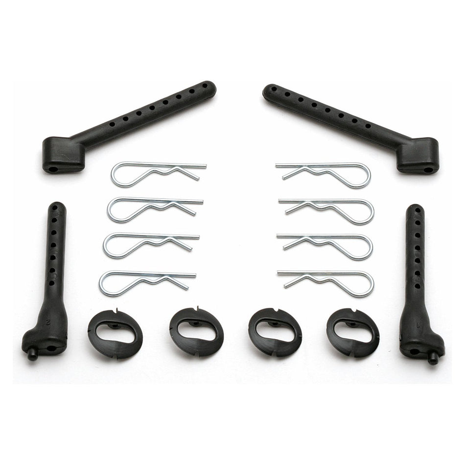Team Associated SC10 Body Posts, Front and Rear 9821