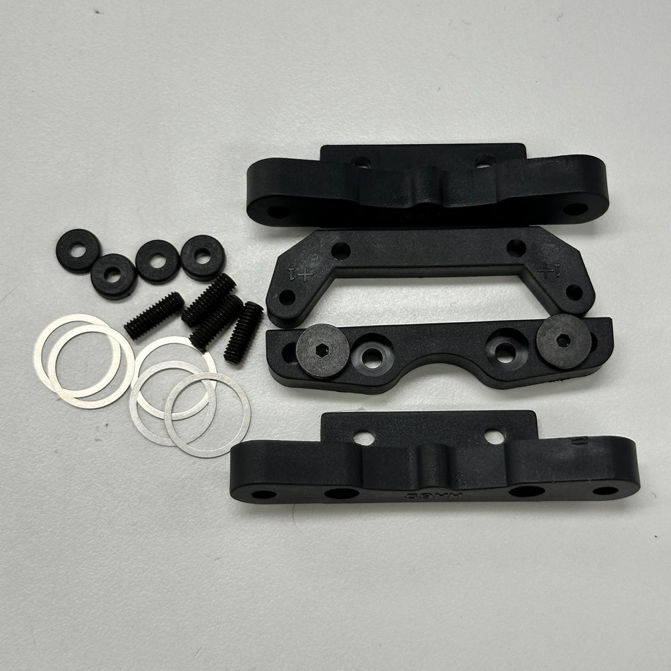 HPI Trophy 1/8 Plastic Hinge Pin Brace Complete Pack [QW028 Scratch & Dent]