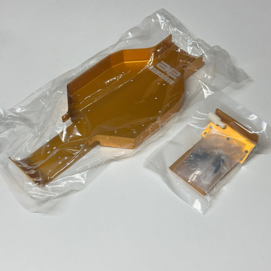 BUNDLE 03 Team Associated RC10 40th #6007 Chassis & Bumper Gold [Kit Breakdown]