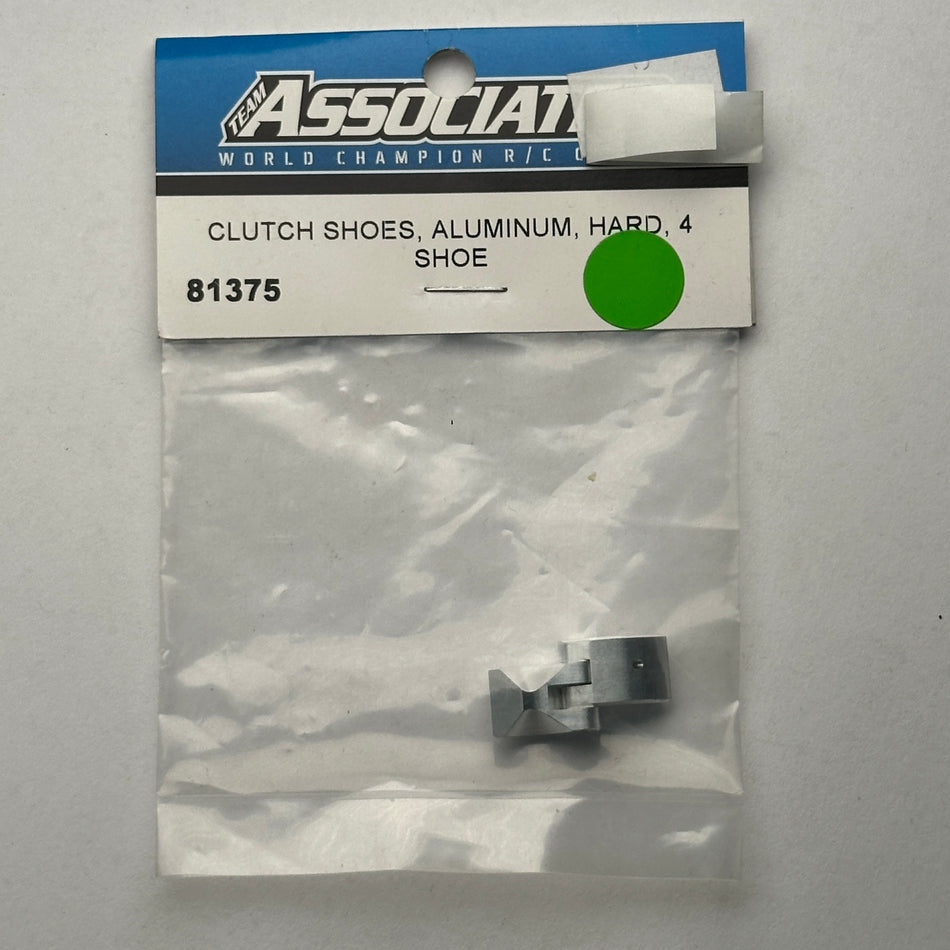 Team associated 81375 Clutch Shoes alloy Hard 4 2pcs [Scratch & Dent]