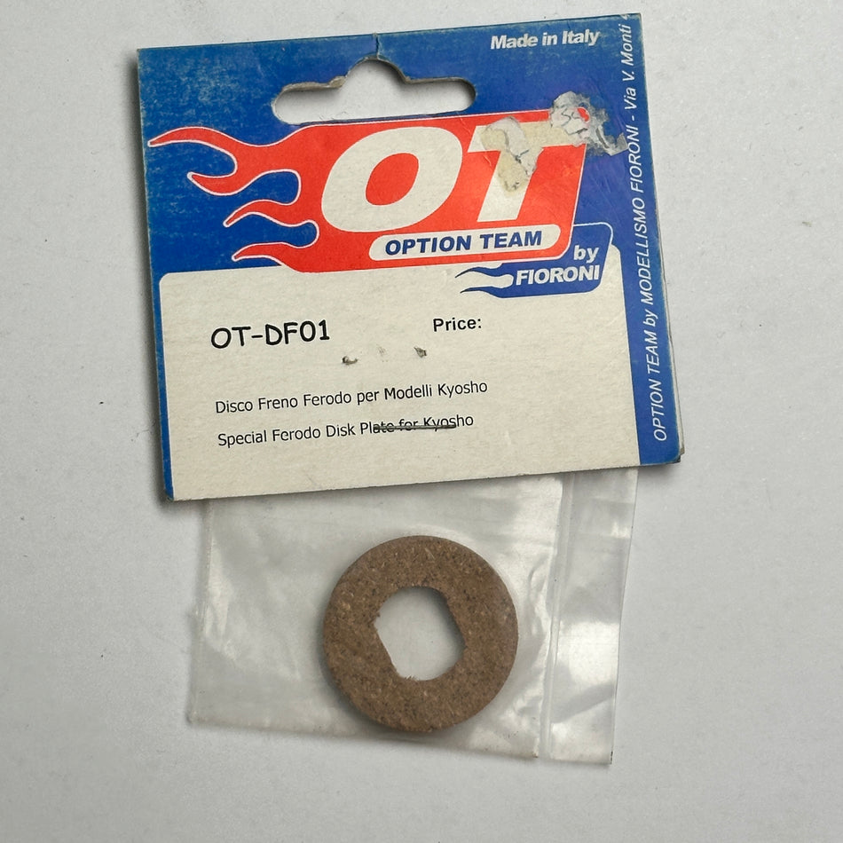 Option Team OT OT-DF01 Disk Plate for Kyosho Nutro Part [Scratch & Dent]