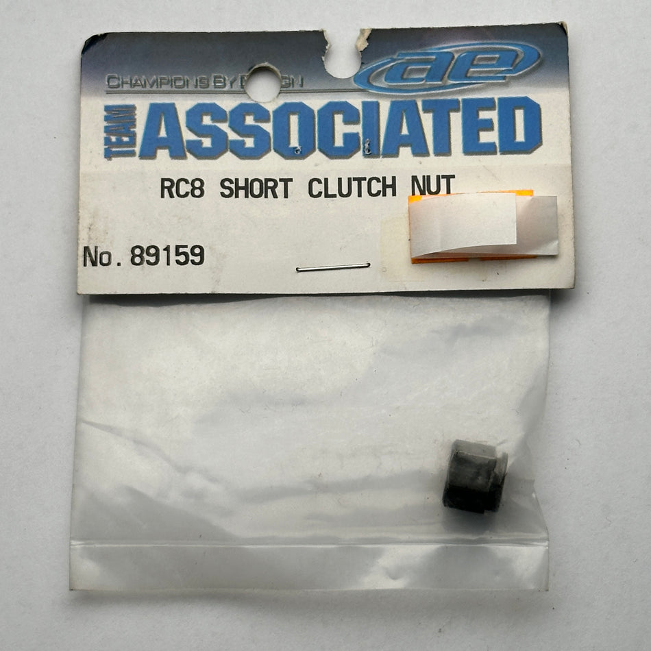 Team Associated 89159 RC8 Short Clutch Nut Nitro Part [Scratch & Dent]