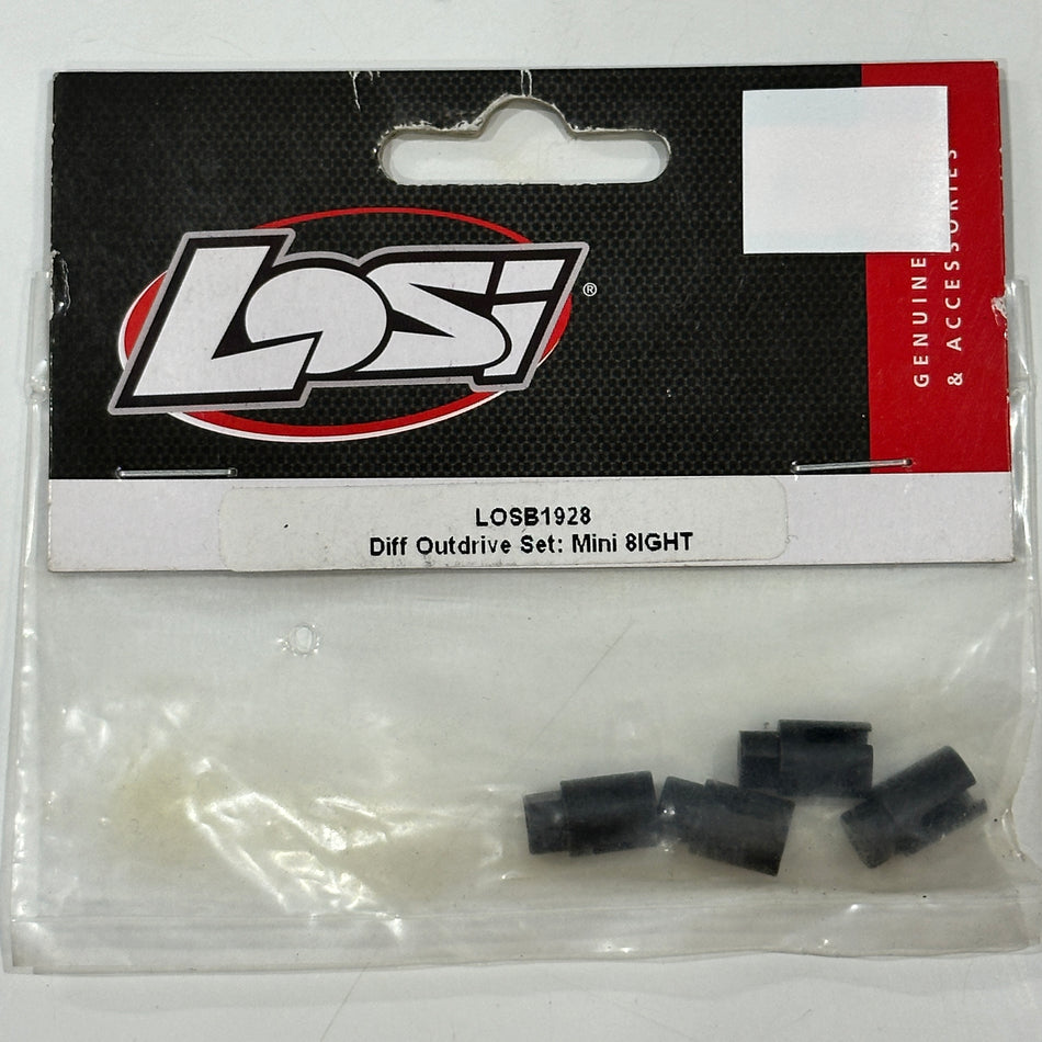 LOSI LOSB1928 Mini 8IGHT Diff Outdrive Set [Scratch & Dent]