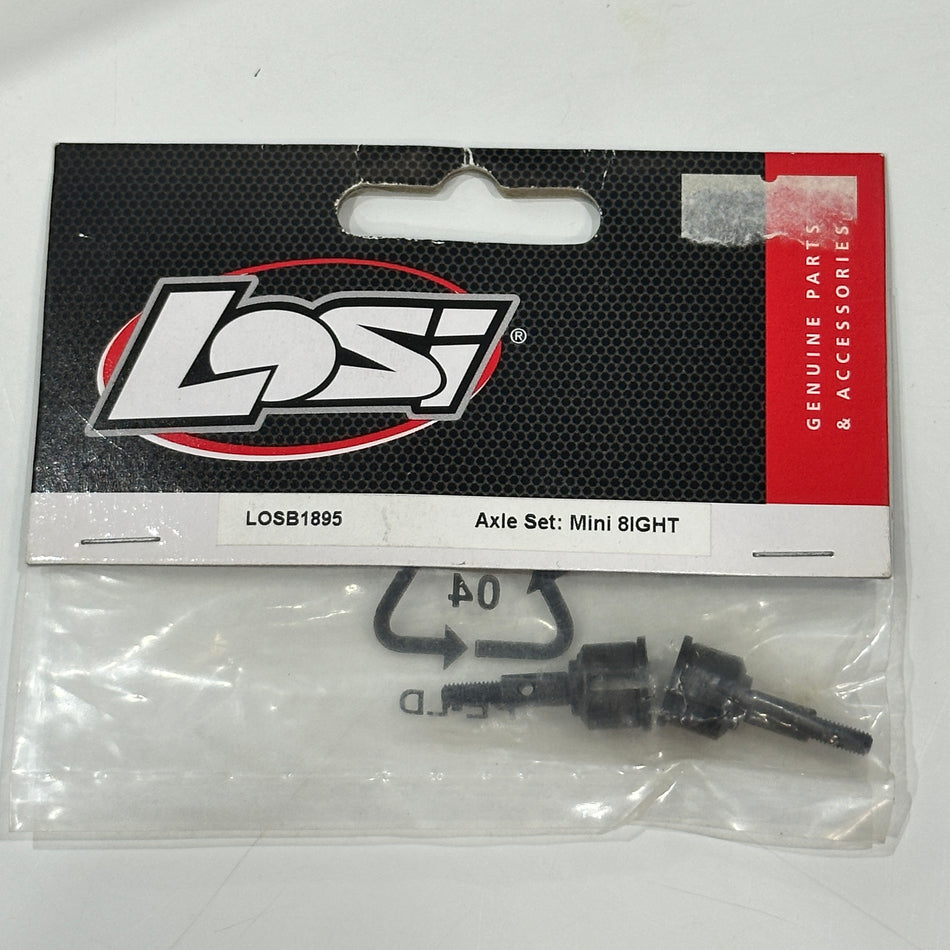 LOSI LOSB1895 Mini 8IGHT Axle Set [Scratch & Dent]