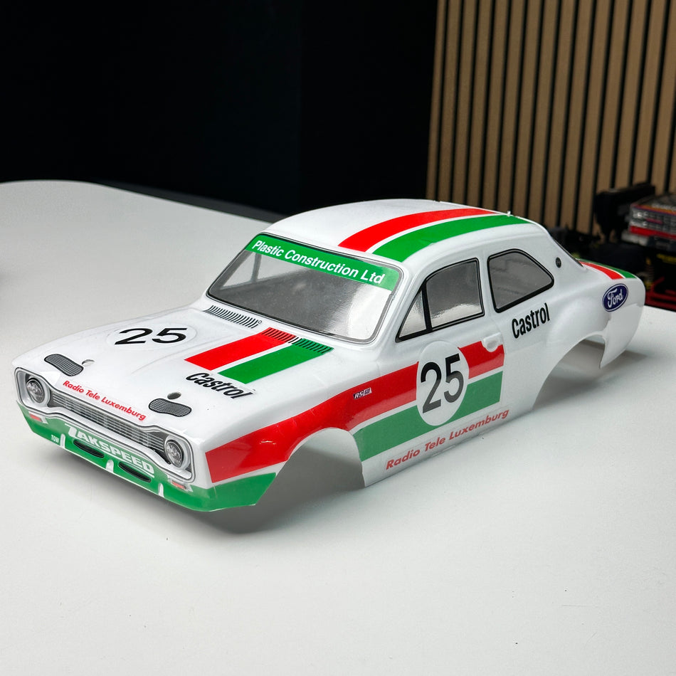 Ford Escort Body Painted White 1/10 [QR030 Scratch & Dent]
