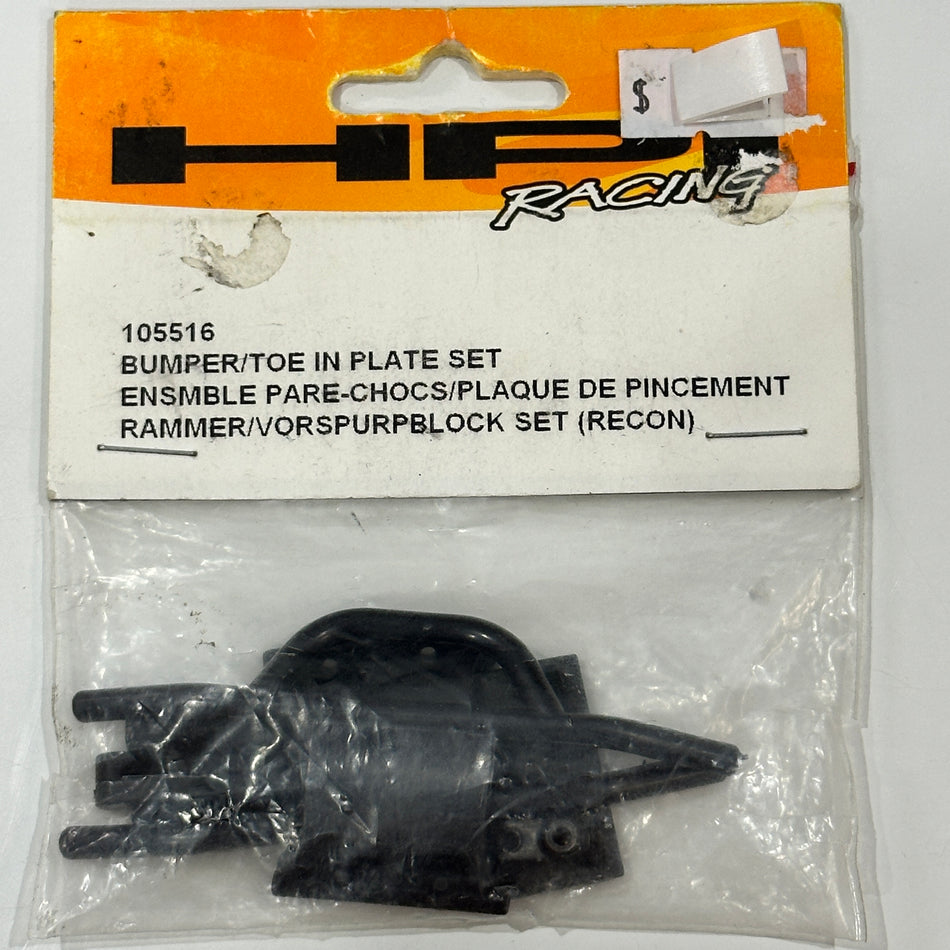 HPI 105516 Recon Bumper/Toe In Plate Set [Scratch & Dent]