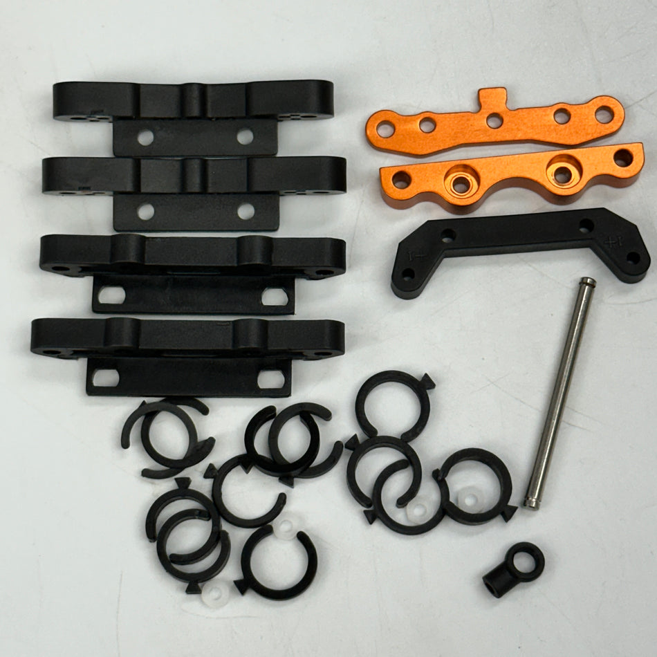 BUNDLE HPI Vorza Alloy Hinge Pin Brace & Pins Rear 4 [Scratch & Dent]